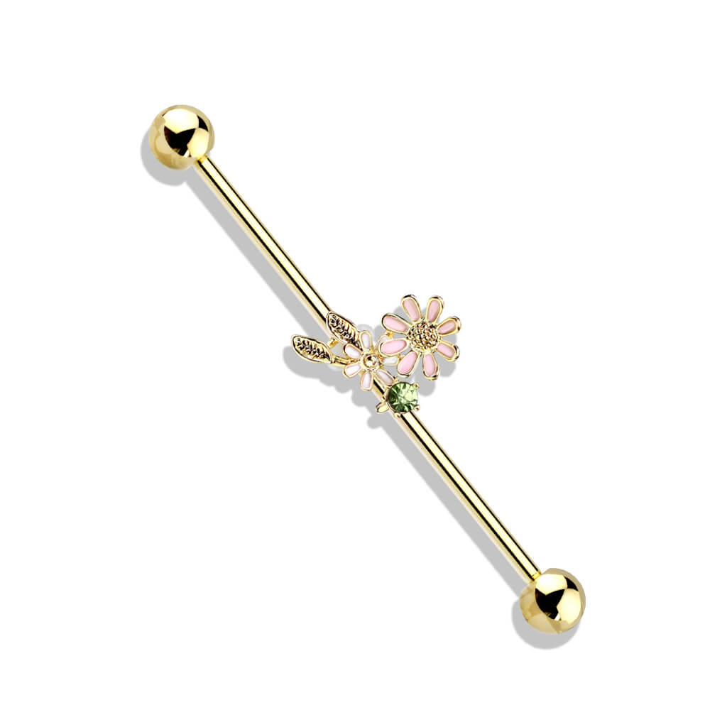 Industrial Barbell Blume Blatt