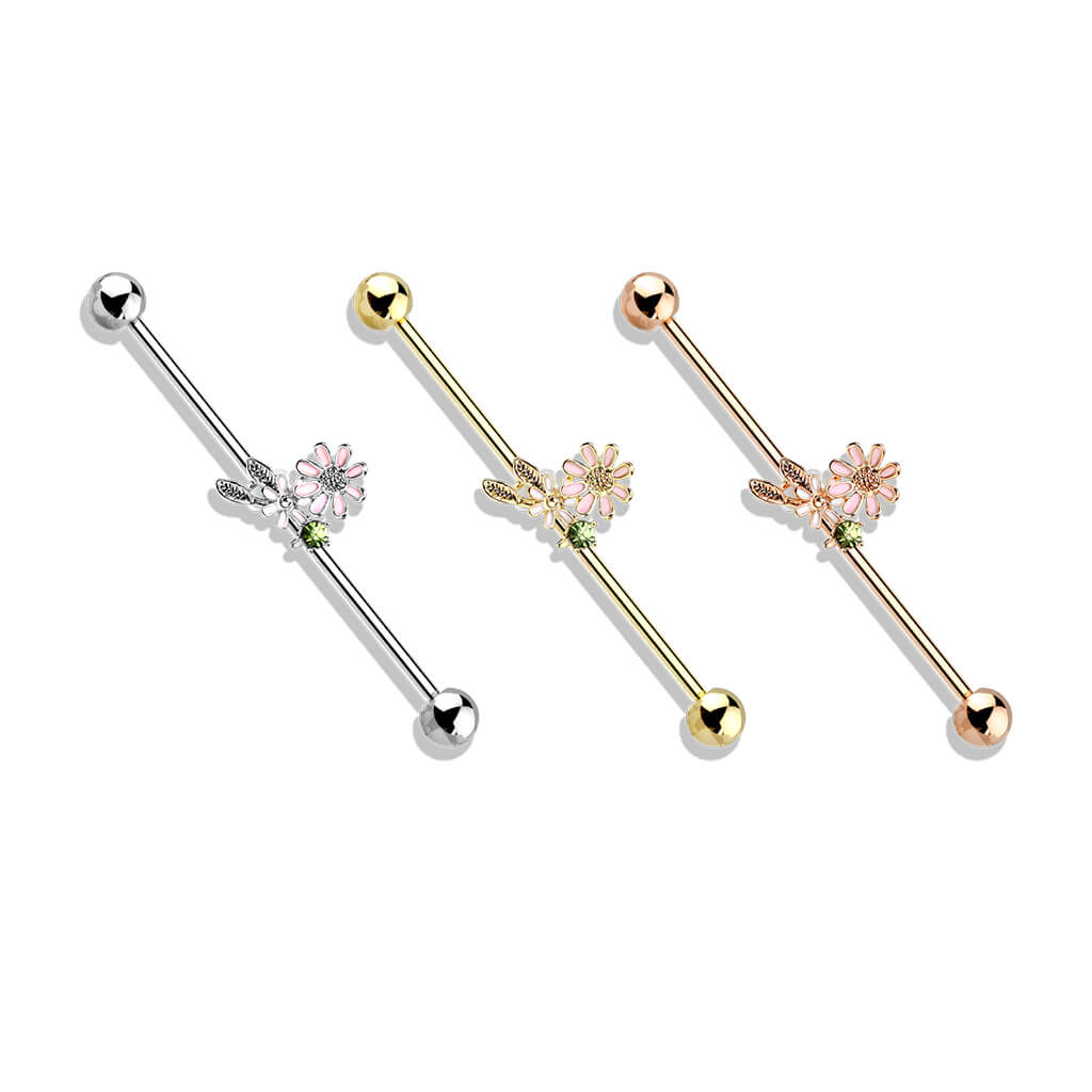Industrial Barbell Blume Blatt