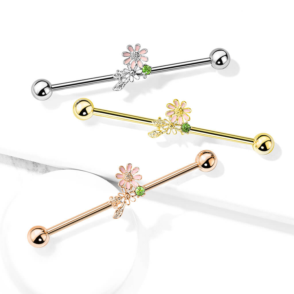 Industrial Barbell Blume Blatt