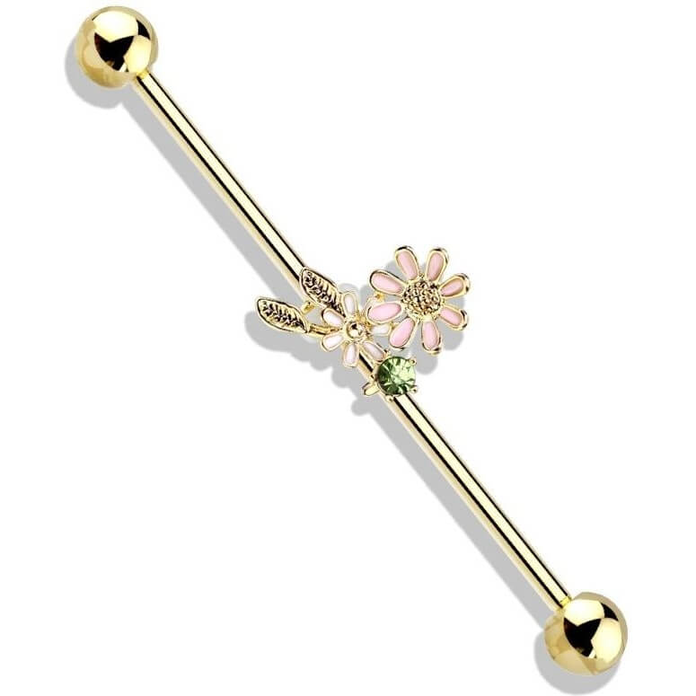 Industrial Barbell Blume Blatt