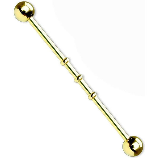 Industrial Barbell Notched