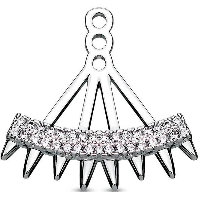 Accessori Ventaglio d´argento e zirconi