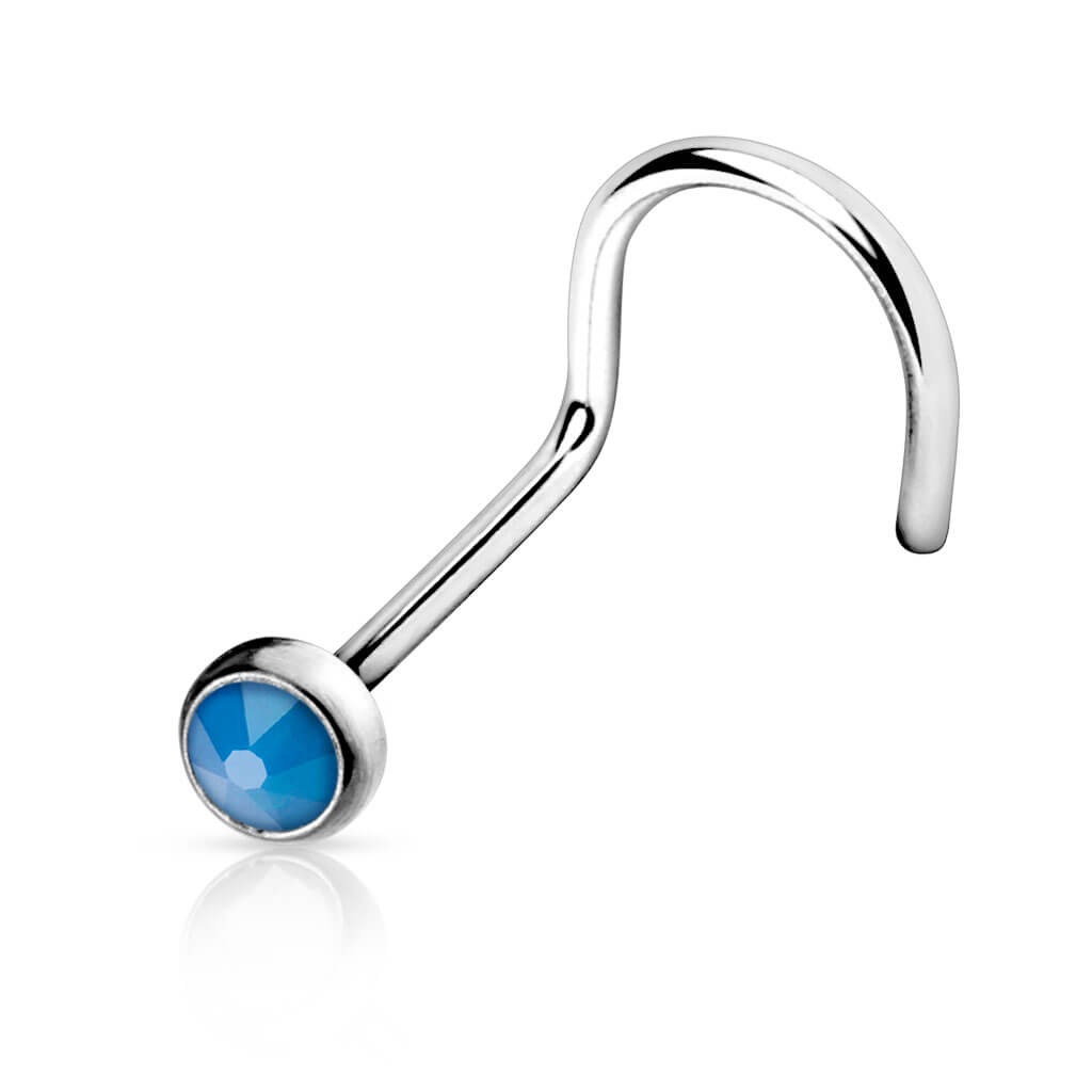 Nez Vis Opale Plate Argent