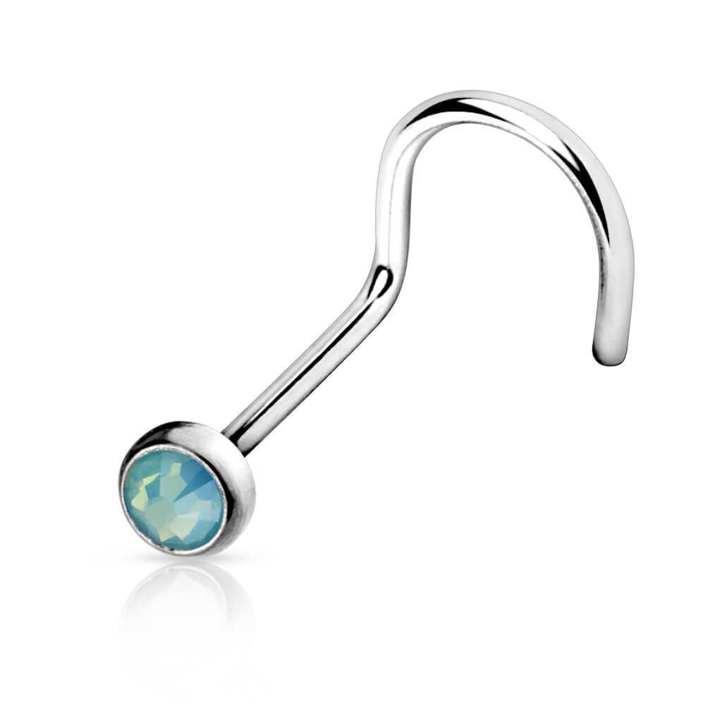 Nez Vis Opale Plate Argent
