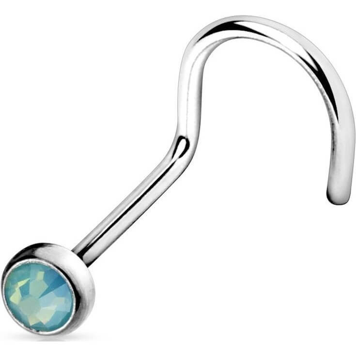 Nez Vis Opale Plate Argent