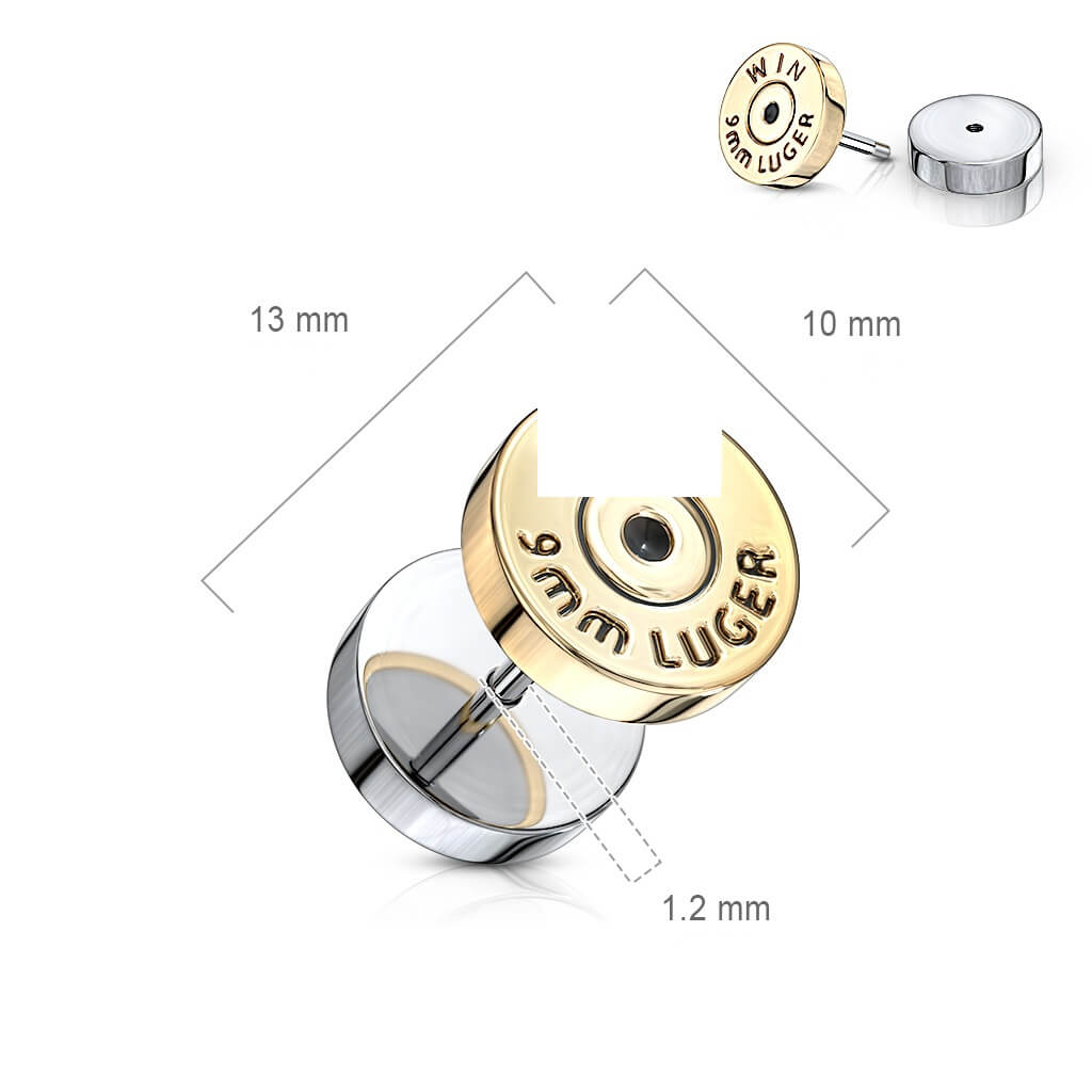 Plug falso Cartuchera Rosca interna