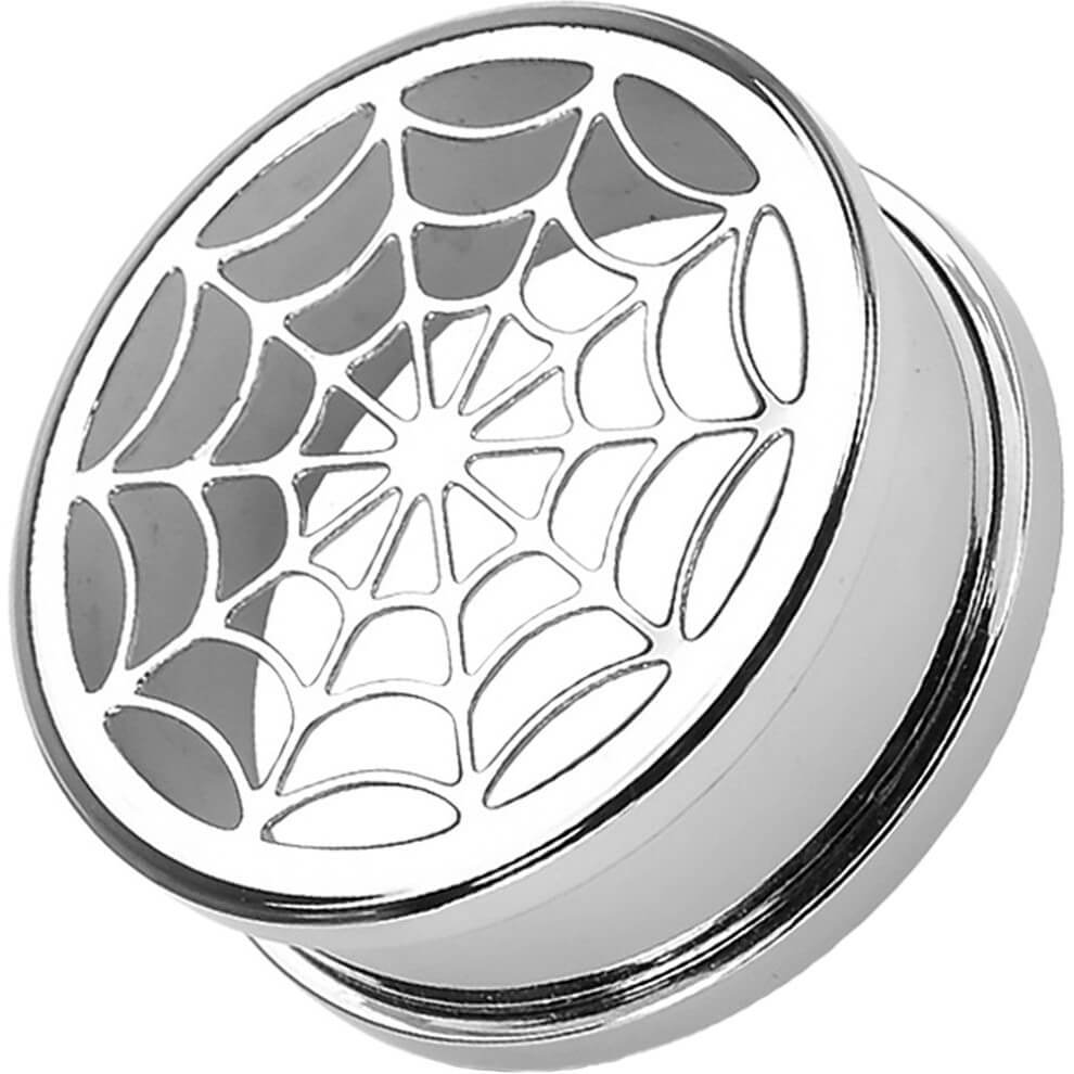 Túnel Telaraña Plata Rosca interna