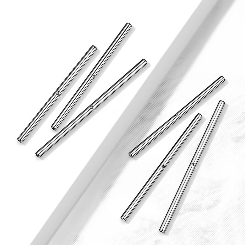 industrial bar with a hole Internally Threaded