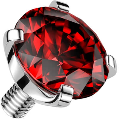 Titan Top Zirkonia Innengewinde