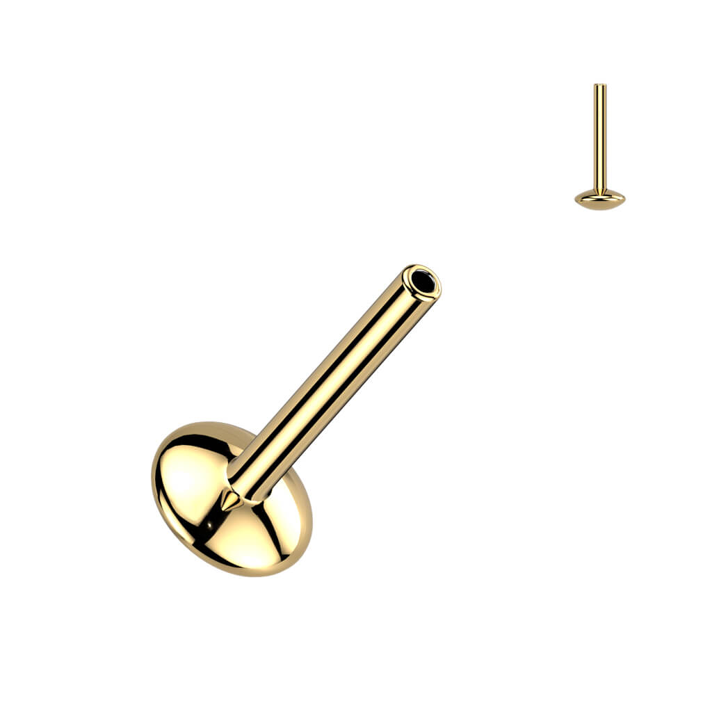 Titanium labret base 4mm Push-In