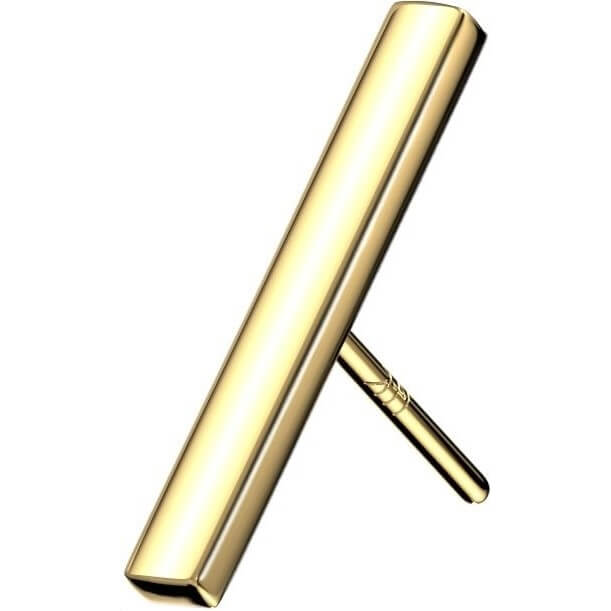 Oro 14 kt Superiore a barra Push-In
