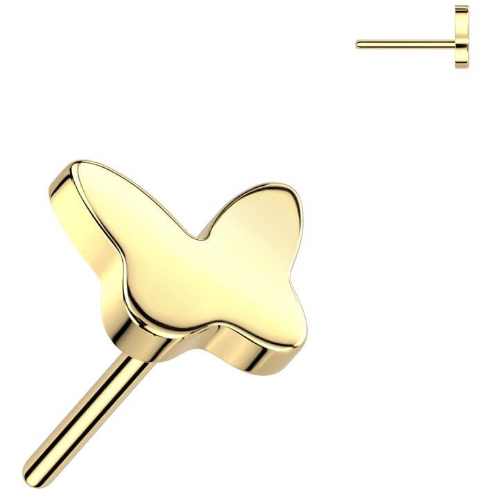 Titanium top butterfly Push-In