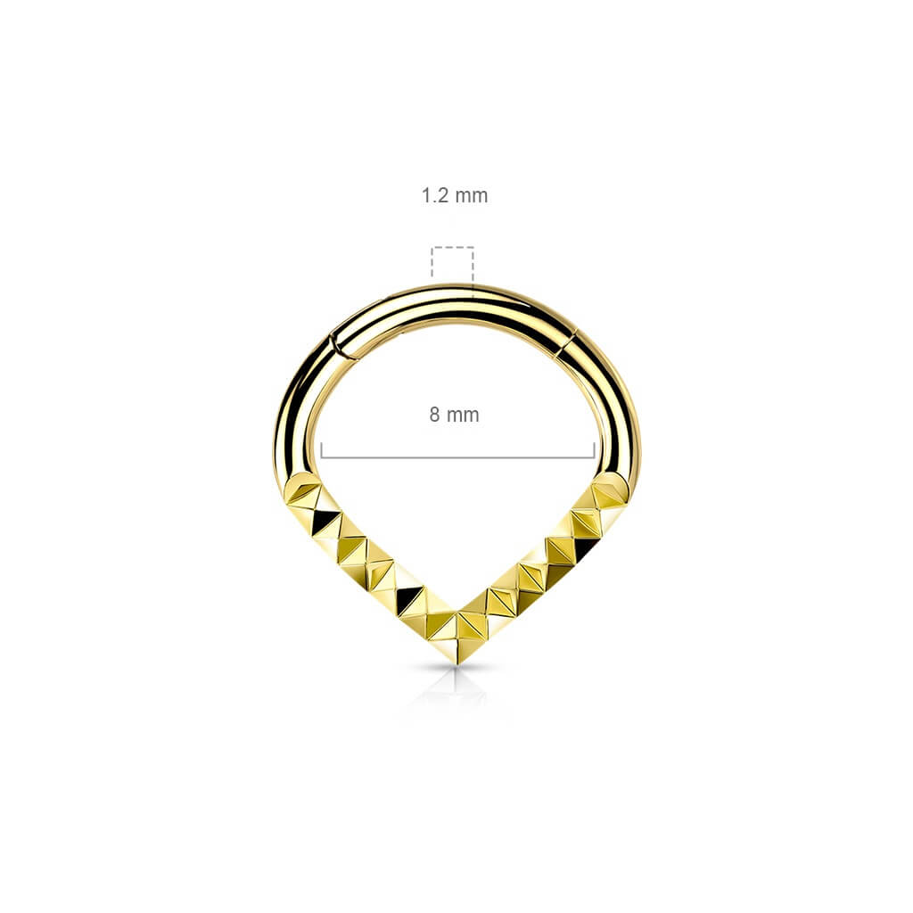 Anillo Chevron Clicker