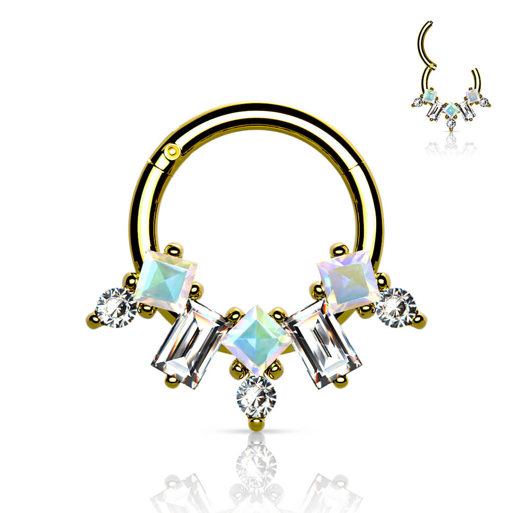 Anillo Circonita Clicker