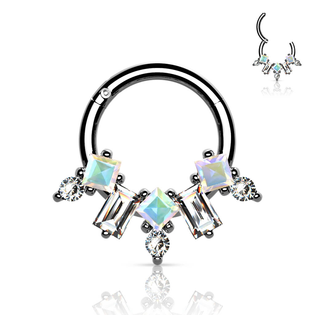 Anillo Circonita Clicker