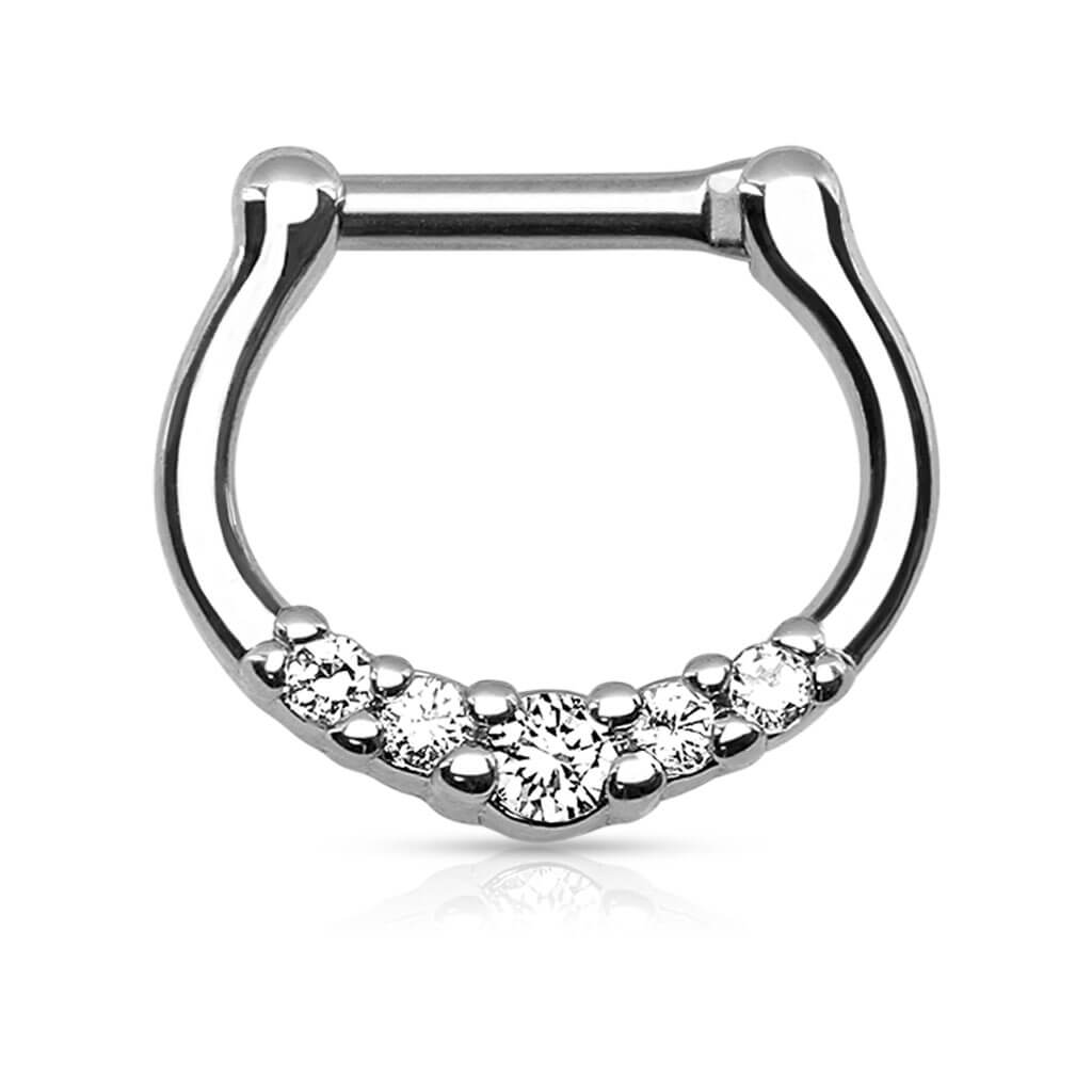 Piercing Septum Clicker Zirconia Clicker
