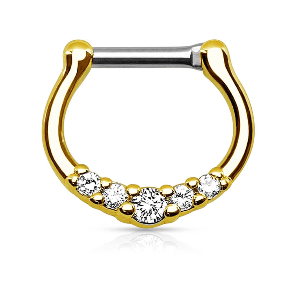 Piercing Septum Clicker Zirconia Clicker