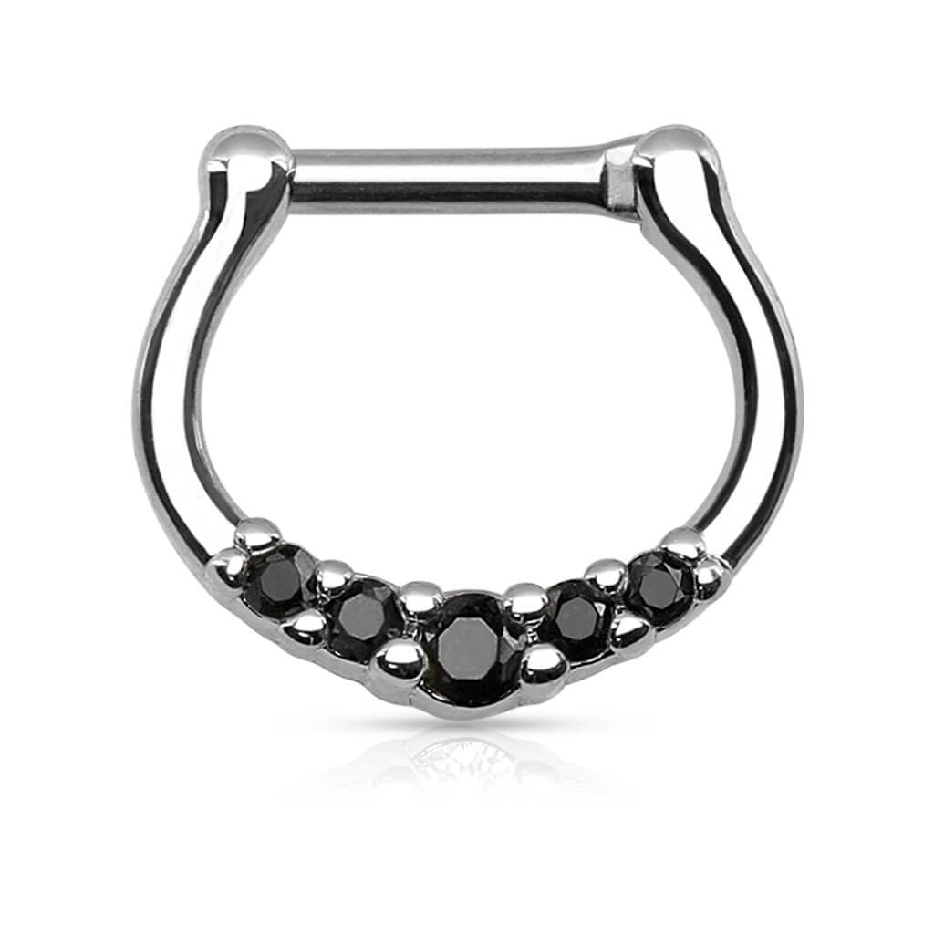 Piercing Septum Clicker Zirconia Clicker