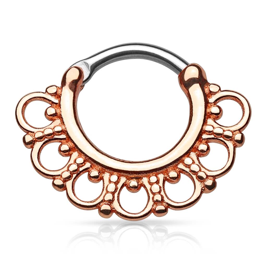 Piercing Septum Clicker tribale Clicker