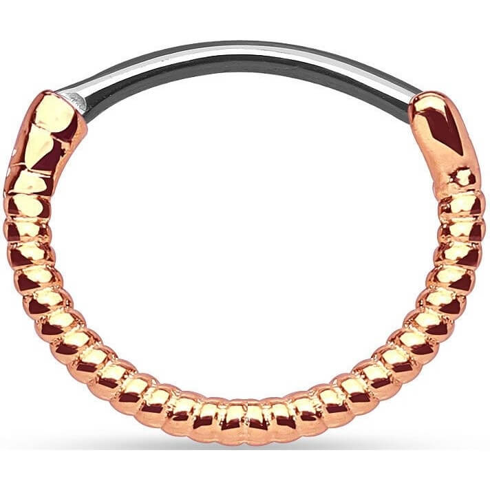Piercing Septum Clicker motivo attorcigliato Clicker