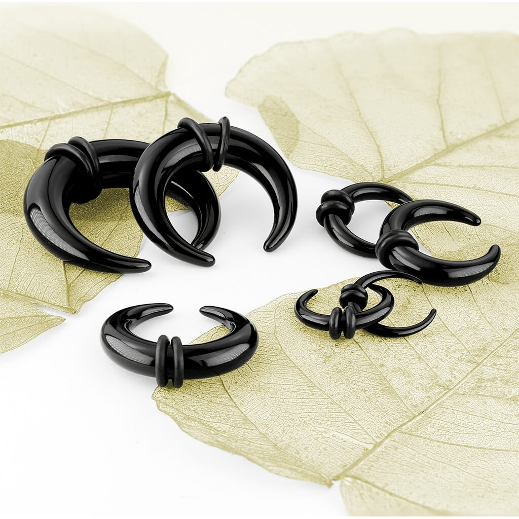 Acrílico Negro con juntas tóricas de silicona