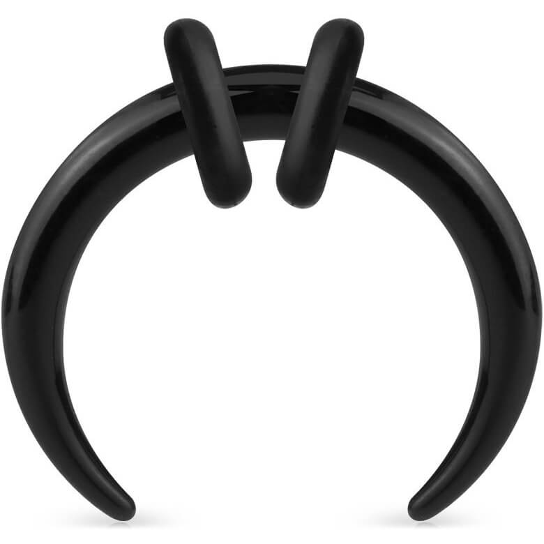 Acrílico Negro con juntas tóricas de silicona