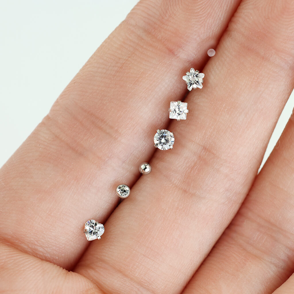 Stud Nasale Zirconi