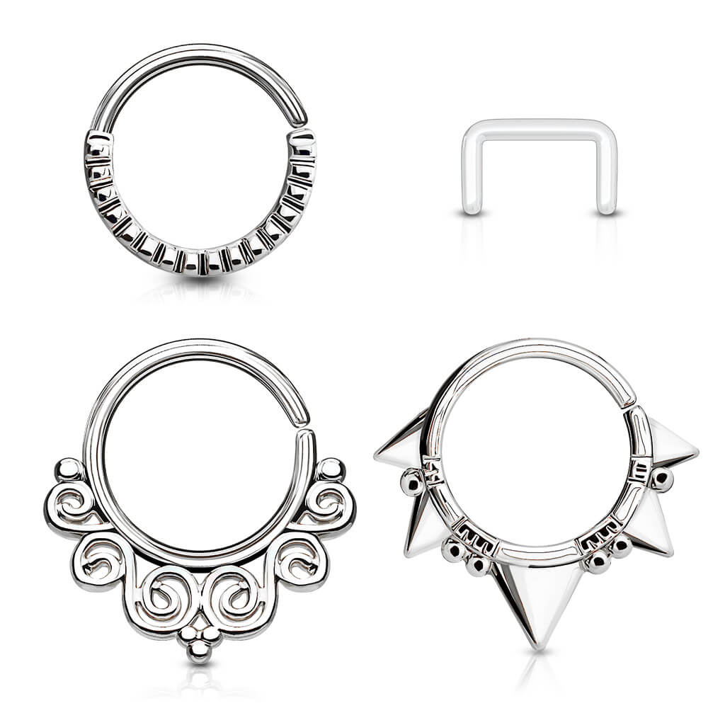 Piercing Septum Retainers/Anelli Pieghevole