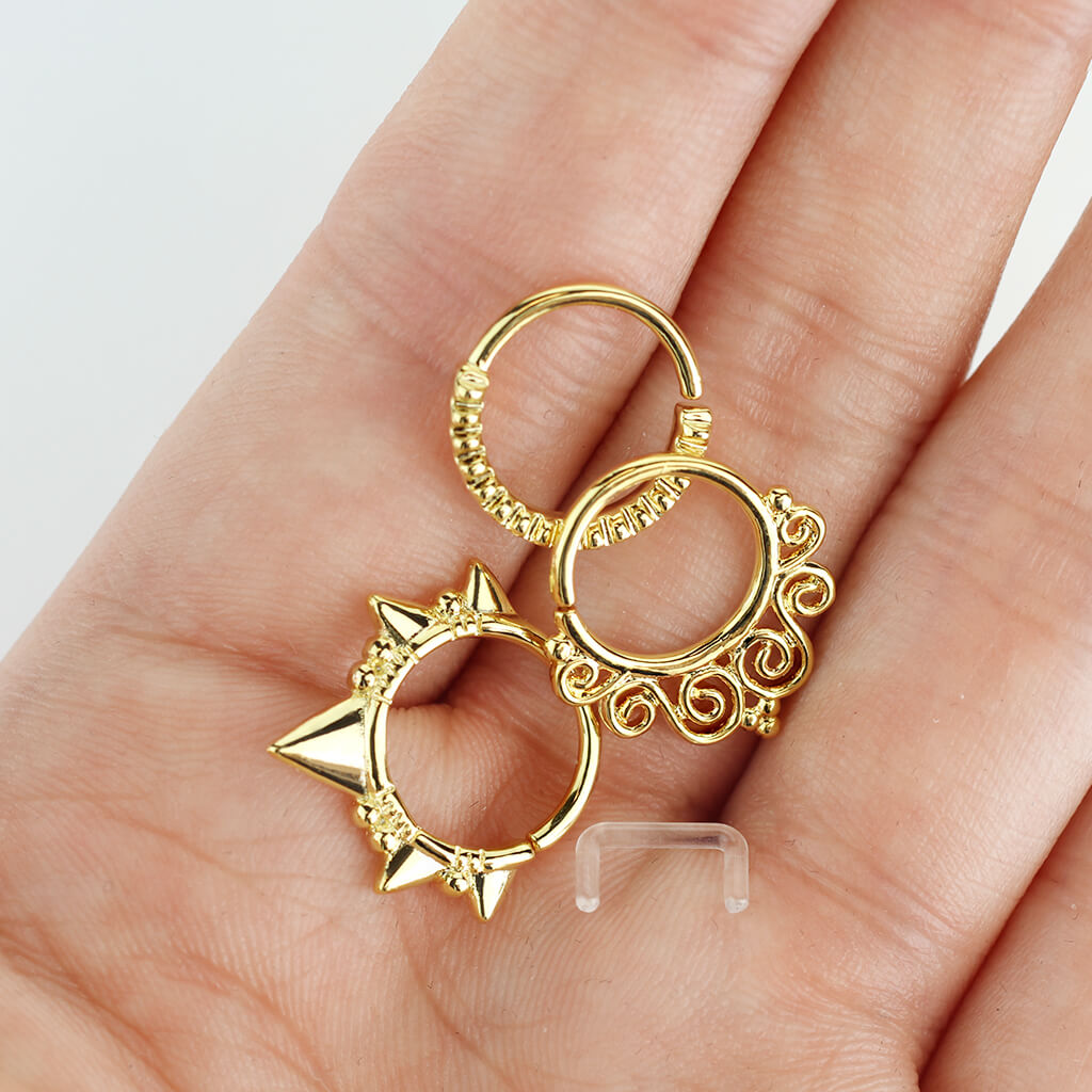 Piercing Septum Retainers/Anelli Pieghevole
