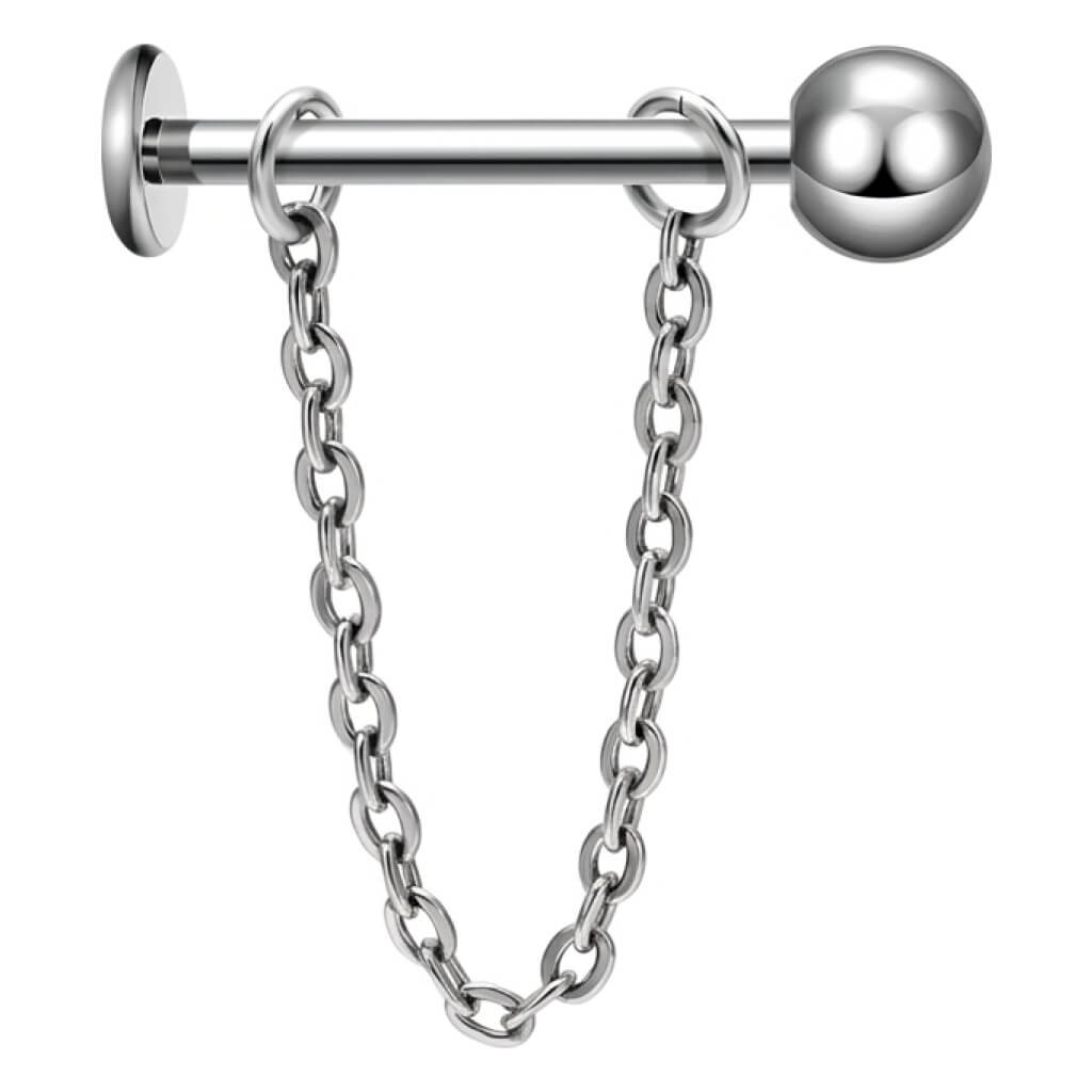 Titanium Labret Chain