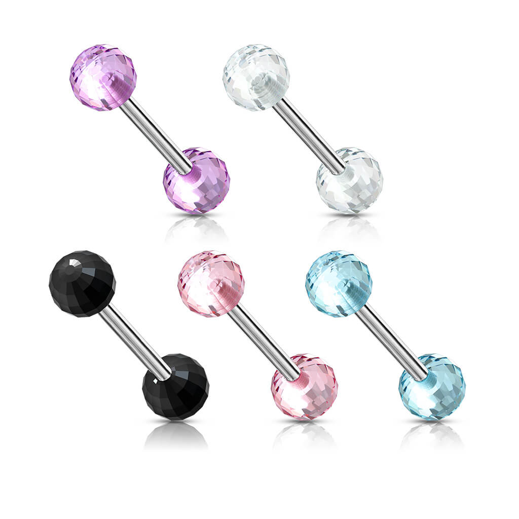 Barbell Acryl Disco Kugel