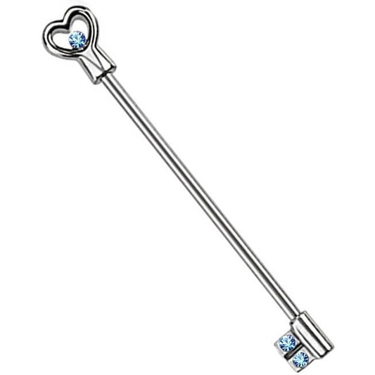 Barbell Industrial Llave Corazón