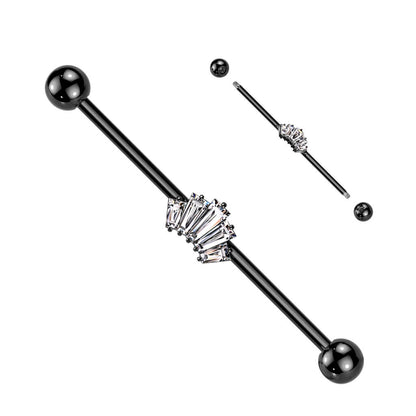 Barbell Industrial Corona Circonita