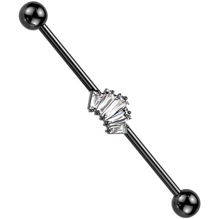 Barbell Industrial Corona Circonita