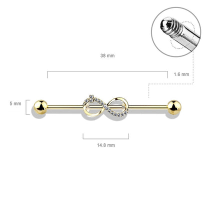 Barre industriel Infini Zircone