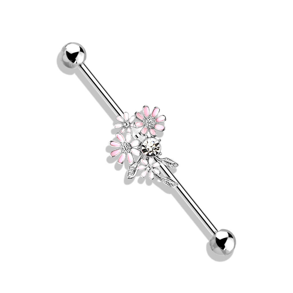 Barre industriel Fleurs Zircone