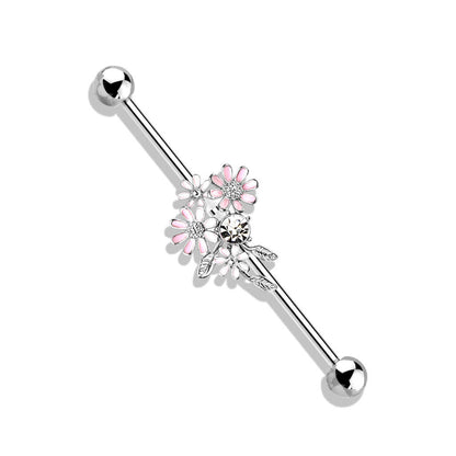 Barbell Industrial Flores Circonita