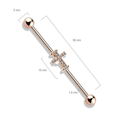 Barre industriel Croix Zircone