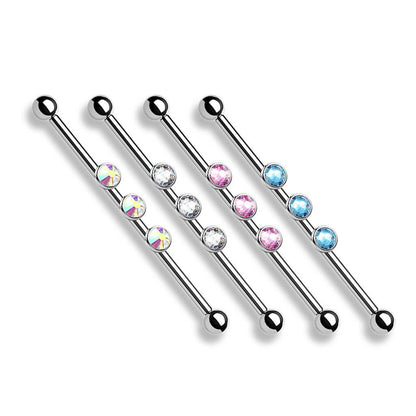 Barbell Industrial 3 Circonitas Rosca interna