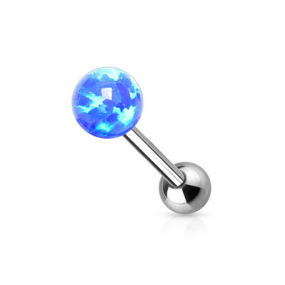 Barbell Ball Opal Internally Threaded