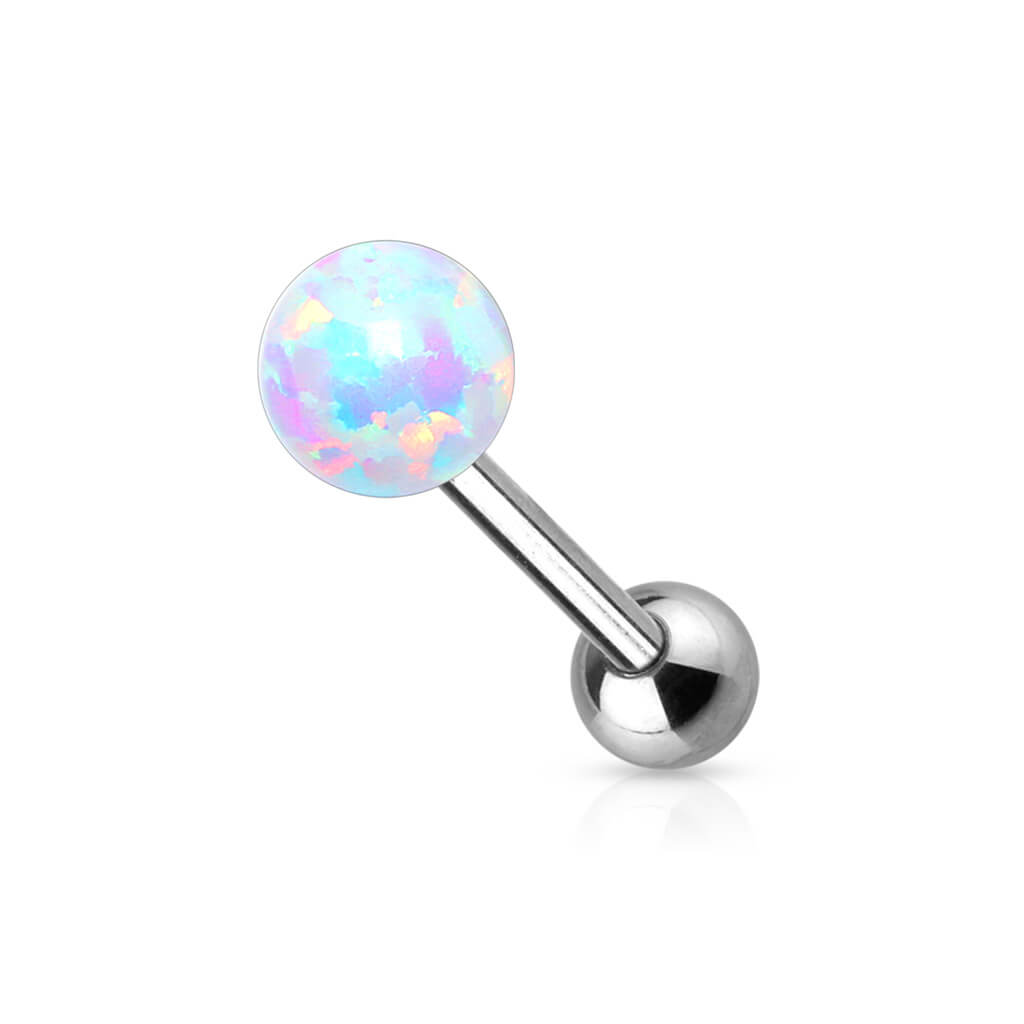 Barbell Ball Opal Internally Threaded