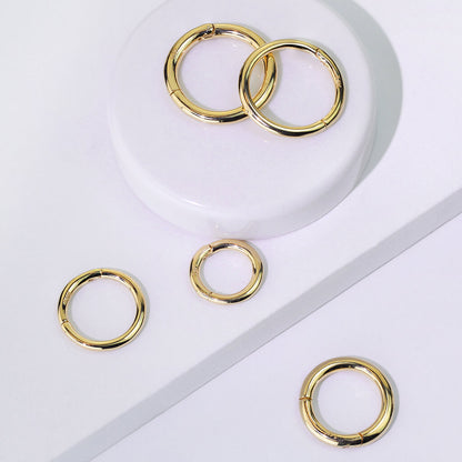 14 Karat Gold Ring Gelbgold Clicker