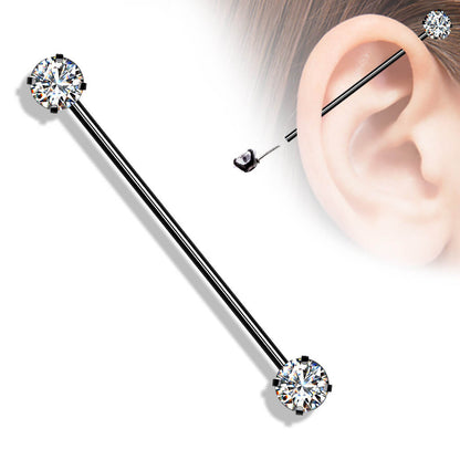 Barbell Industrial Circonita Push In