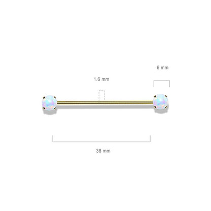 Barbell Industrial Ópalo Push In