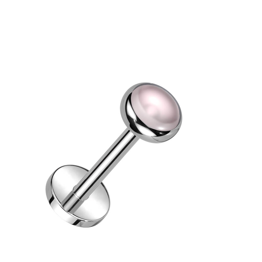 Titan Labret Halbedelstein Push-In