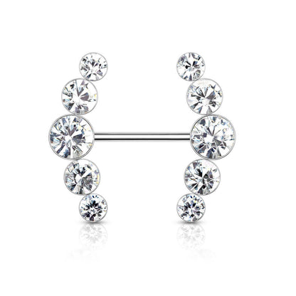 Nipple Piercing 5 Zirconia