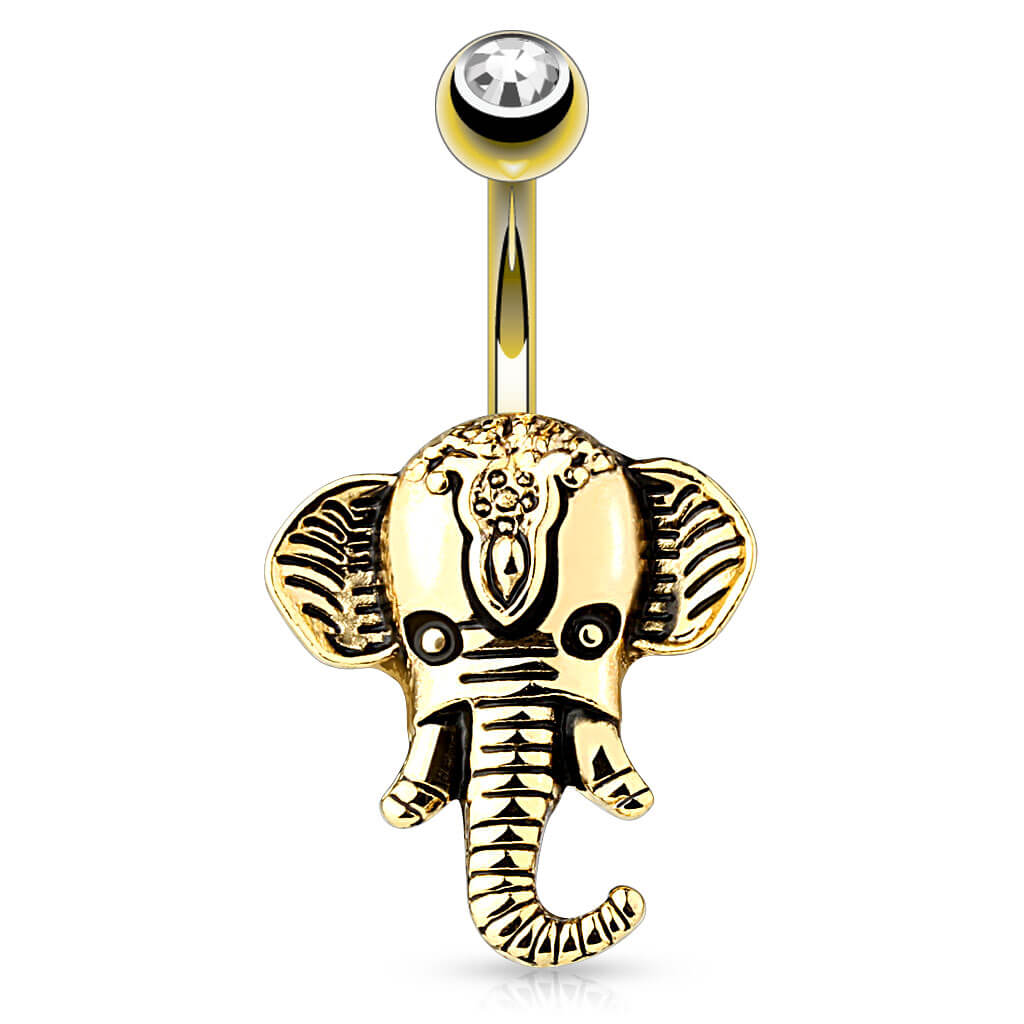 Piercing Nombril Elephant Zircone