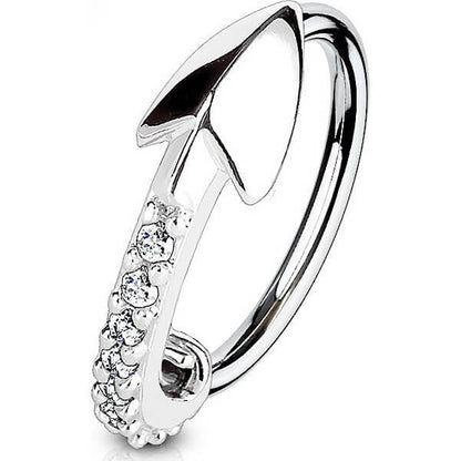 Anillo Circonita Flecha Flexible