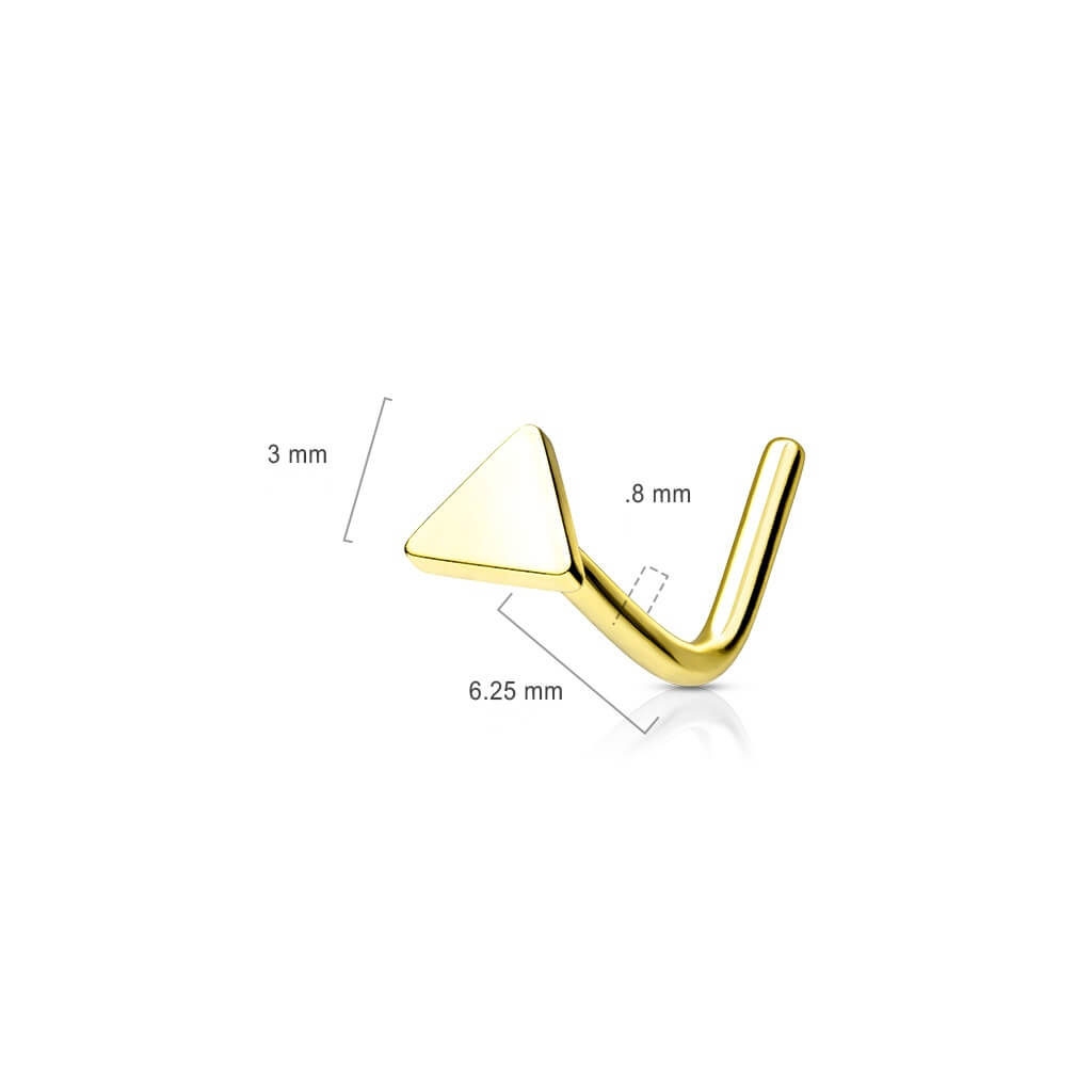 Nose L-Shape Triangle Flat