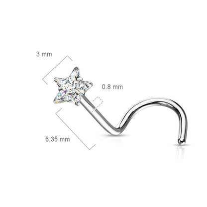 Nose Screw Star Zirconia